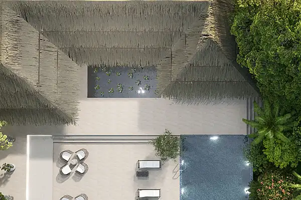 Luxury Pool Villa Courtyard